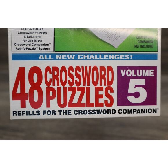 NEW USA Crosswords Refills for Crossword Companion 48 Puzzles Volume 5 USA Today - Picture 9 of 16